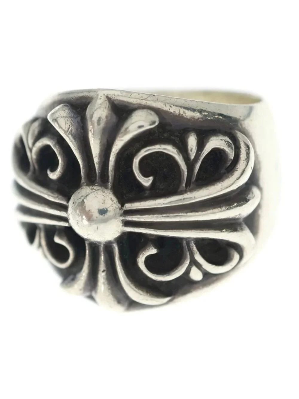 Chrome Hearts Keeper Ring Silver